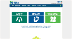 Desktop Screenshot of pensacolahabitat.org
